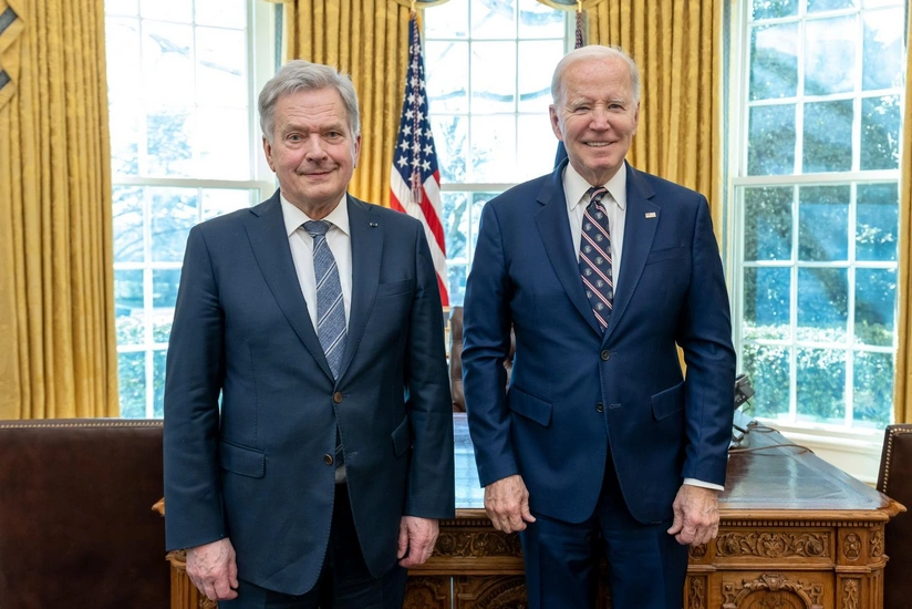 Presidents of US and Finland mull issue of support to Ukraine