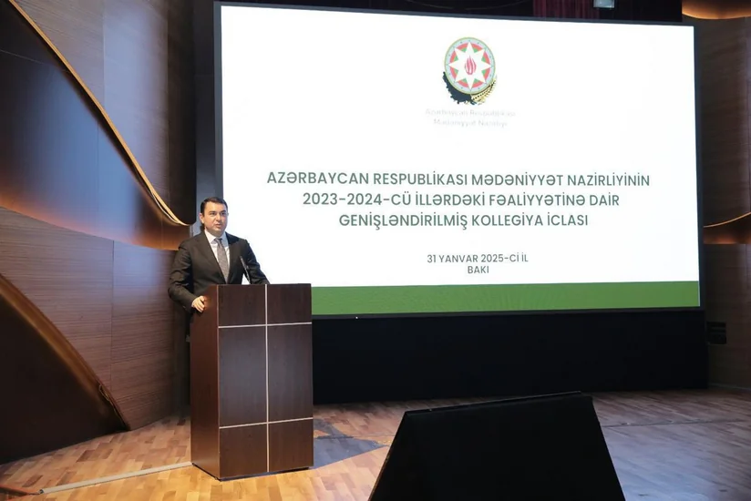 Mədəniyyət Nazirliyində kollegiya iclası keçirilib