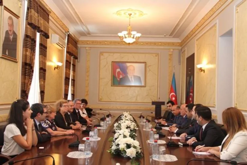 Dövlət Komitəsinin sədri İsveçrə Yəhudi İcmaları Federasiyasının prezidenti ilə görüşüb