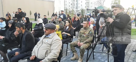Gəncədə şəhid ailələrinə və müharibə əlillərinə 30 mənzil təqdim edilib