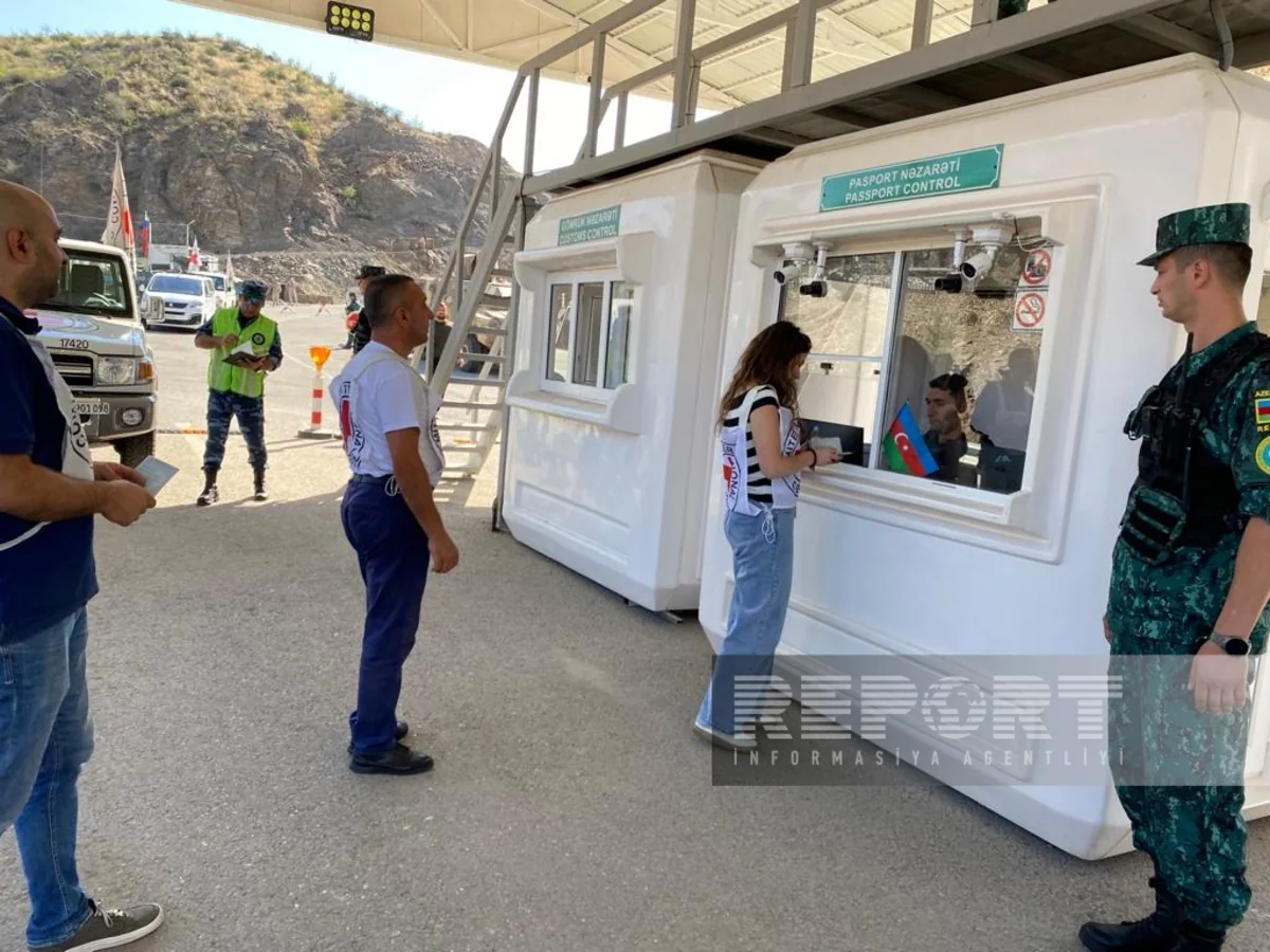 Conditions created for free movement of civilian Armenians through ICRC