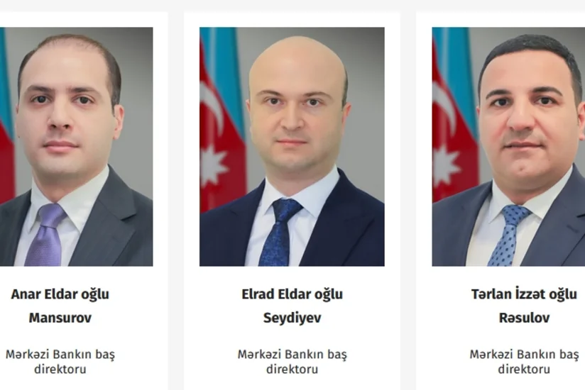 3 new directors general appointed to Central Bank of Azerbaijan
