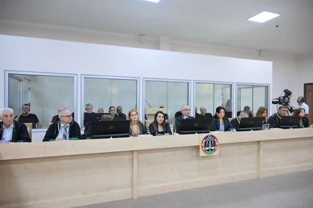 Victims, including those injured, taken captive and held hostage due to attacks by Armenian armed forces, and mine victims testify in court