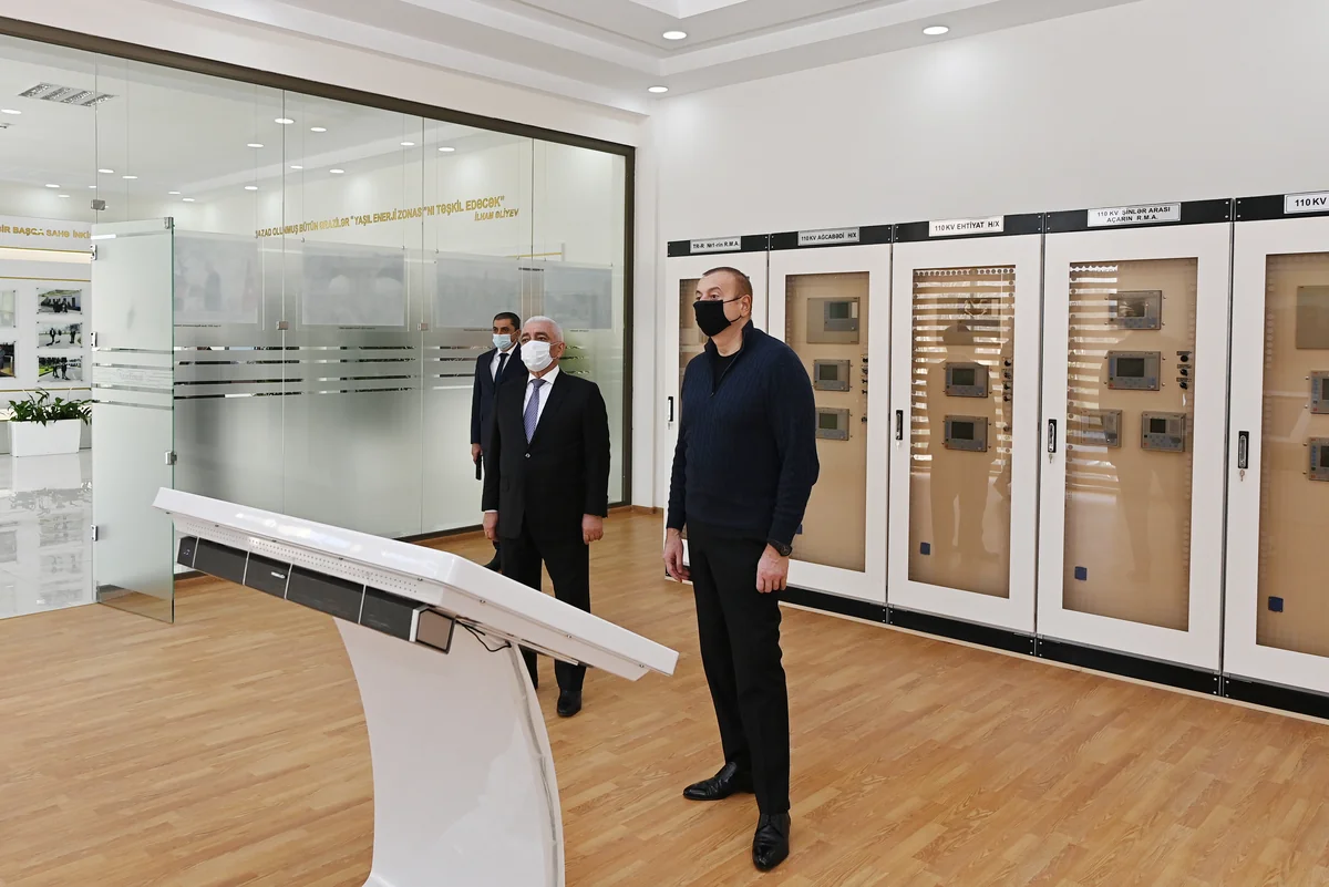 Renovated 110/35/10 kV “Aghjabadi” substation put into operation