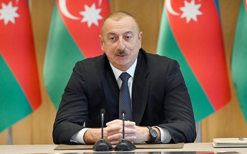 Dövlət başçısı: Zəngəzur dəhlizinin Mehri hissəsində tikiləcək dəmir yolunun texniki-iqtisadi əsaslandırılması yoxdur
