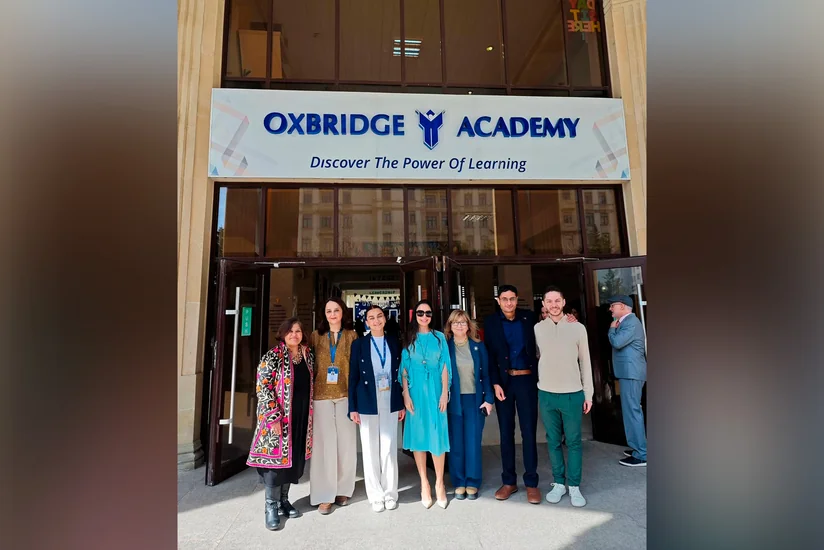 Лейла Алиева посетила академию Oxbridge Baku