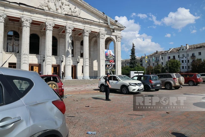 В украинском Чернигове ракетным ударам подверглись дома азербайджанцев