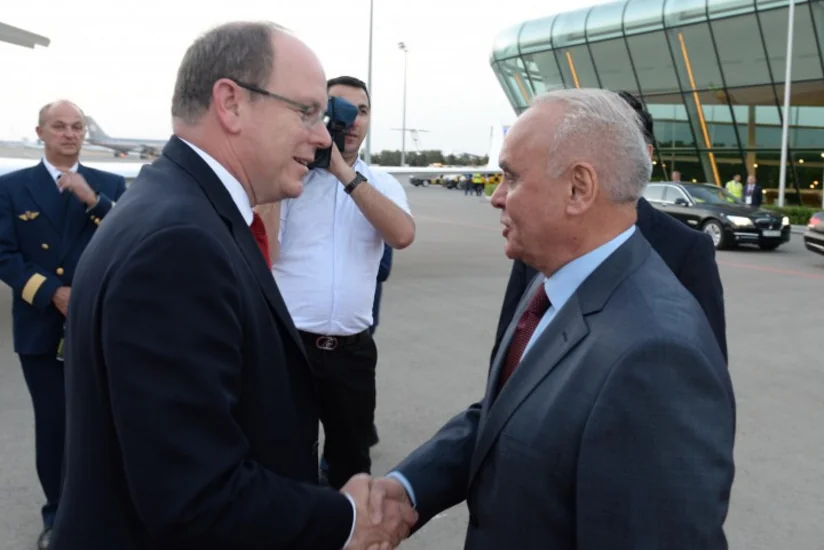 Monako Şahzadəsi II Albert Azərbaycana gəlib