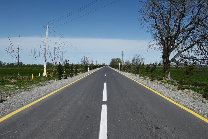 Bərdədə Yeni Daşkənd-Umudalılar avtomobil yolu yenidənqurmadan sonra istifadəyə verilib