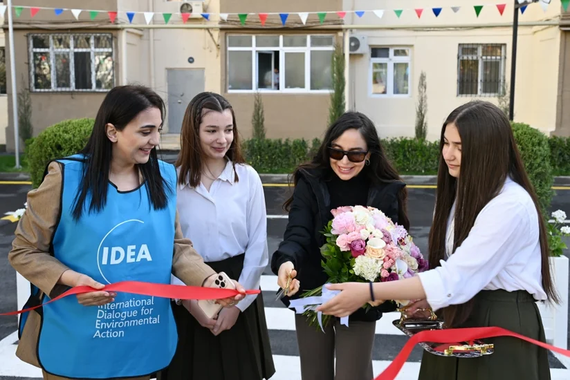 Renovated courtyards handed over to residents with participation of Leyla Aliyeva