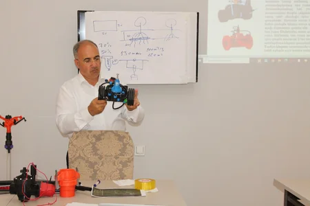 Meşələrdə ağıllı suvarma sisteminin yaradılması mövzusunda təlim keçirilib