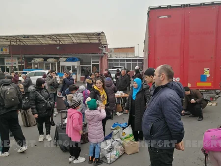 Ukraynadan daha 100 azərbaycanlı Türkiyə vasitəsilə Bakıya yola salınıb