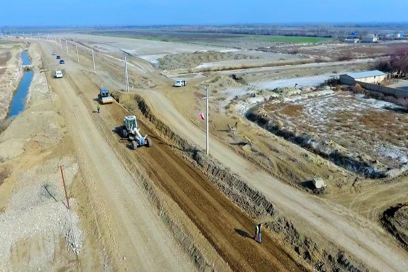 Azərbaycanın 5 rayonunda kənd yolları yenidən qurulur