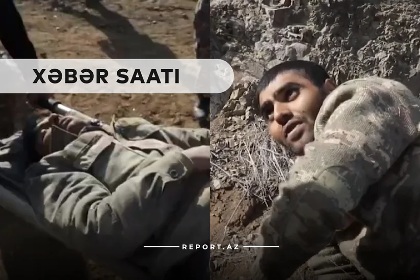Xəbər saatı: Əsir götürülən hərbçilərimizdən xəbər var