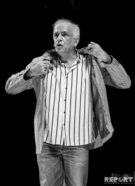 Fuad Poladovun “Azdrama”da sonuncu çıxışı - XATİRƏ FOTOREPORTAJI