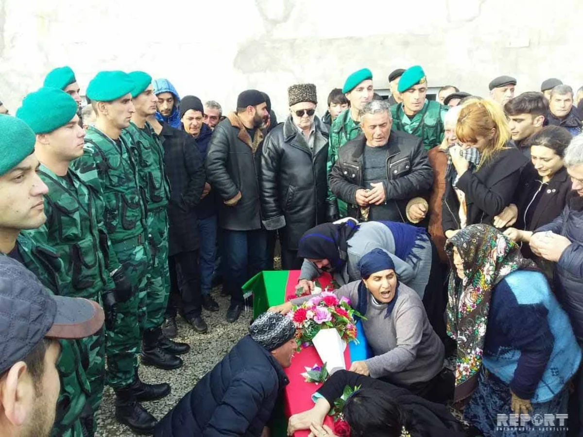 Azərbaycanın şəhid sərhədçisi dəfn edilib - FOTO - VİDEO - YENİLƏNİB