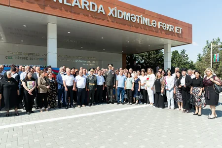 Daxili Qoşunlarının Ali Hərbi Məktəbində növbəti buraxılış olub