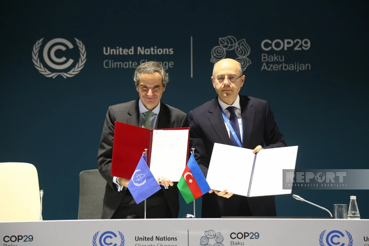 Азербайджан подписал Меморандум о взаимопонимании с МАГАТЭ по энергетическому планированию