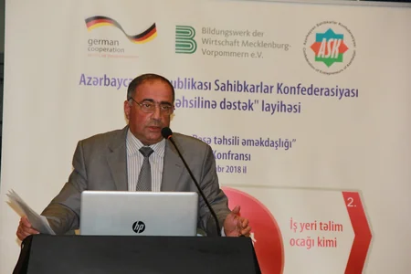 “Sahibkar  Peşə təhsili əməkdaşlığı” mövzusunda milli konfrans keçirilib