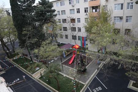 Nəsimidə “Abad həyət” sakinlərin istifadəsinə verilib