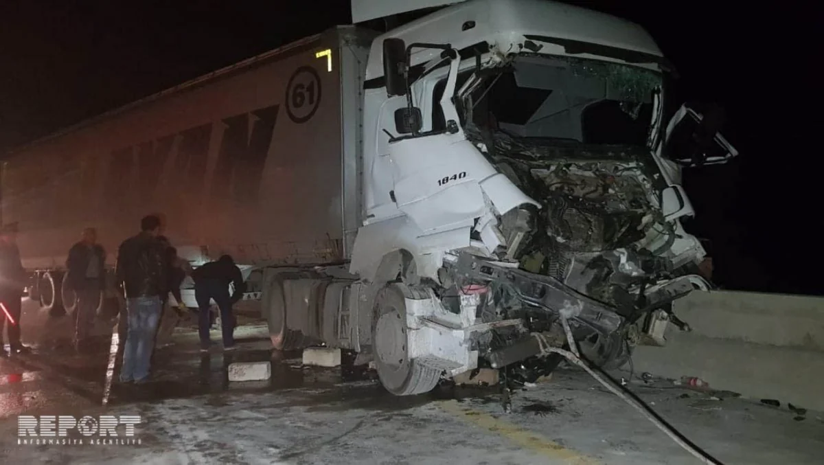 Гражданин Турции совершил аварию в Уджарах, TIR врезался в Камаз