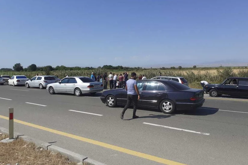В Уджаре перевернулся автомобиль, есть пострадавшие