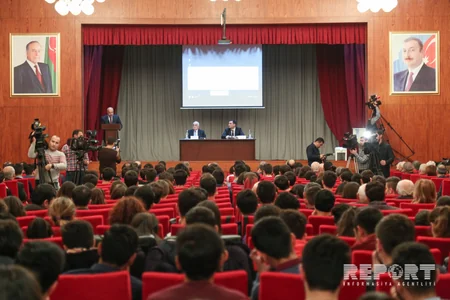 Xoşbəxt Yusifzadəyə Azərbaycan Dövlət Neft və Sənaye Universitetinin fəxri professoru adı verilib - FOTO