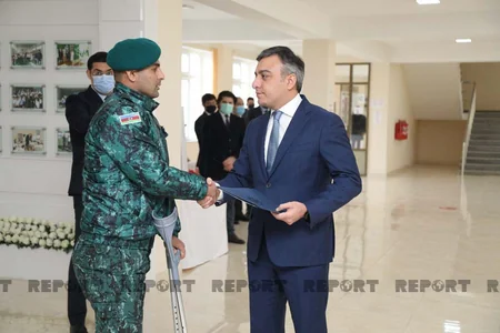 Şəhid ailələri və müharibə əlillərinə daha 100 mənzil verilib