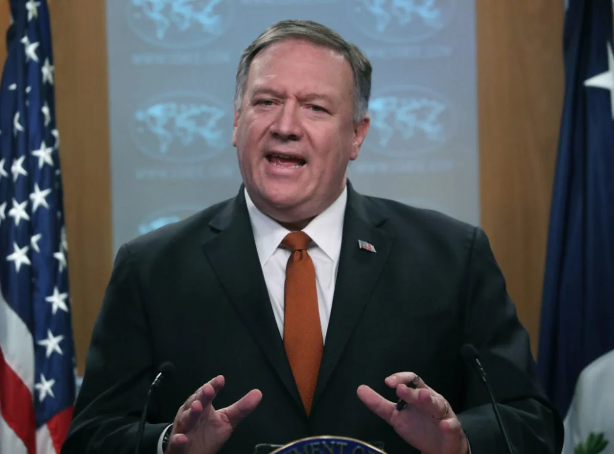 Pompeo Belarusa xəbərdarlıq etdi