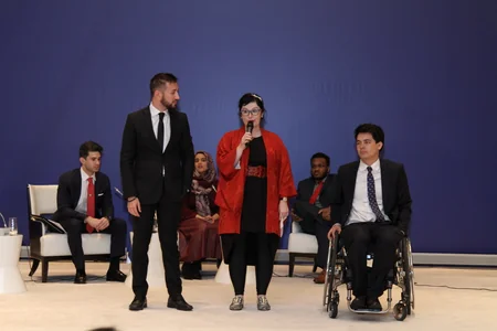 VI Qlobal Bakı Forumu çərçivəsində gənclərin panel müzakirəsi keçirilib