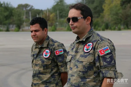 В Азербайджане успешно продолжаются совместные летно-тактические учения TurAz Qartalı - 2017 - ФОТО