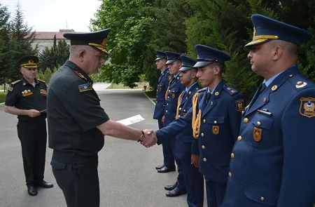 Cadets of National Defense University awarded