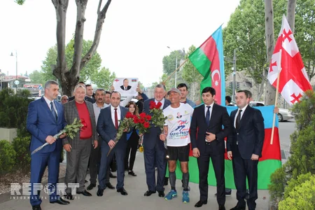 Heydər Əliyevin xatirəsinə həsr olunmuş Bakı-Tbilisi ultramarafonu başa çatıb - FOTO