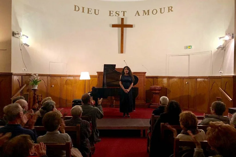 Fransada azərbaycanlı pianoçu Səidə Zülfüqarovanın konserti keçirilib - FOTO