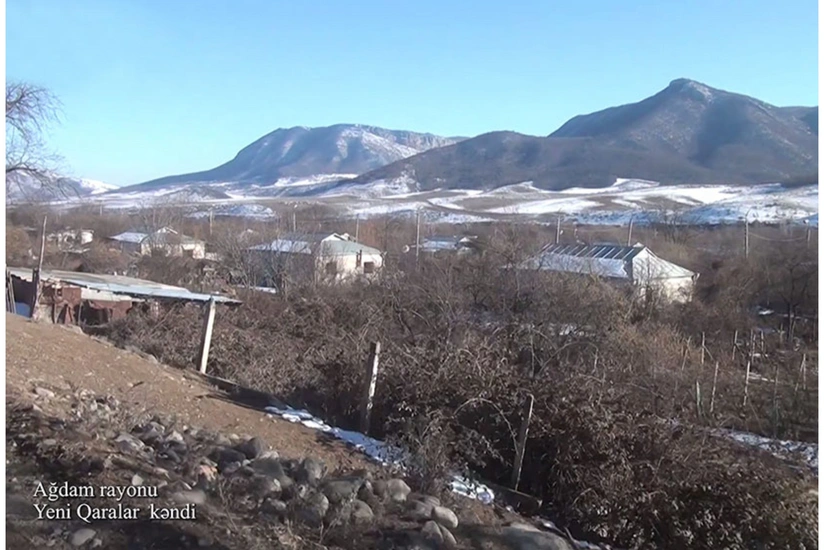 Ağdamın Qaralar kəndindən görüntülər
