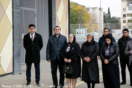“Bakcell Arenada şəhidlərin adına “Xatirə Lövhəsi” açılıb