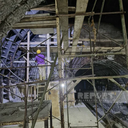 Cəfər Cabbarlı metrostansiyasının platforması yenidən qurulur