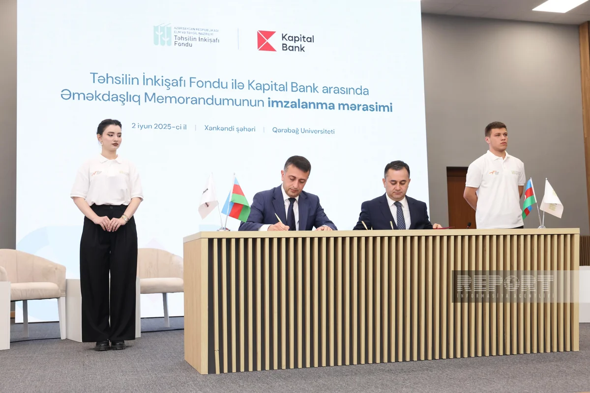 Qarabağ Universitetində yeni təqaüd proqramı üzrə memorandum imzalanıb
