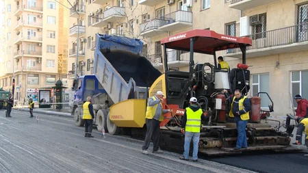 Bakının daha bir küçəsində nəqliyyatın hərəkəti təmin olunacaq - FOTO