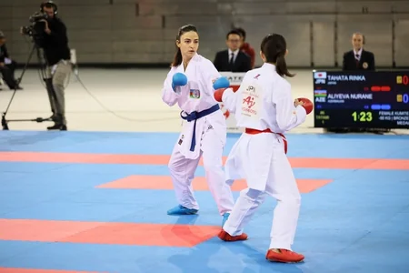 Azərbaycan karateçiləri Premyer Liqanın son mərhələsində 2 medal qazanıb