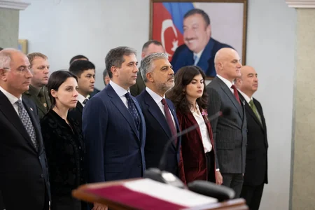 Moskvada 8 Noyabr - Zəfər Günü münasibətilə təntənəli qəbul keçirilib