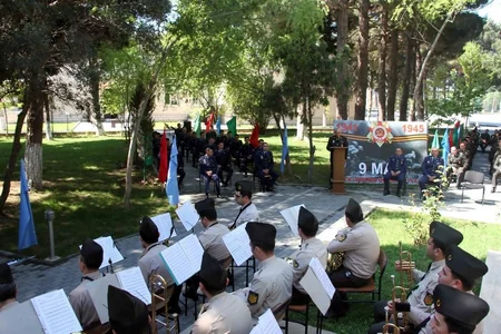 Defense Ministry officers honor memory of Great Patriotic War heroes