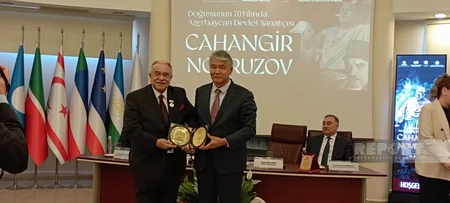 Xalq artisti Cahangir Novruzovun Ankarada 70 illik yubileyi keçirilib
