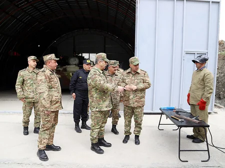 New military facilities commissioned in liberated territories