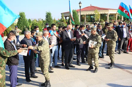 Cəbhəboyu zonada tədbirlər sakinlərin ruh yüksəkliyi ilə qarşılanır