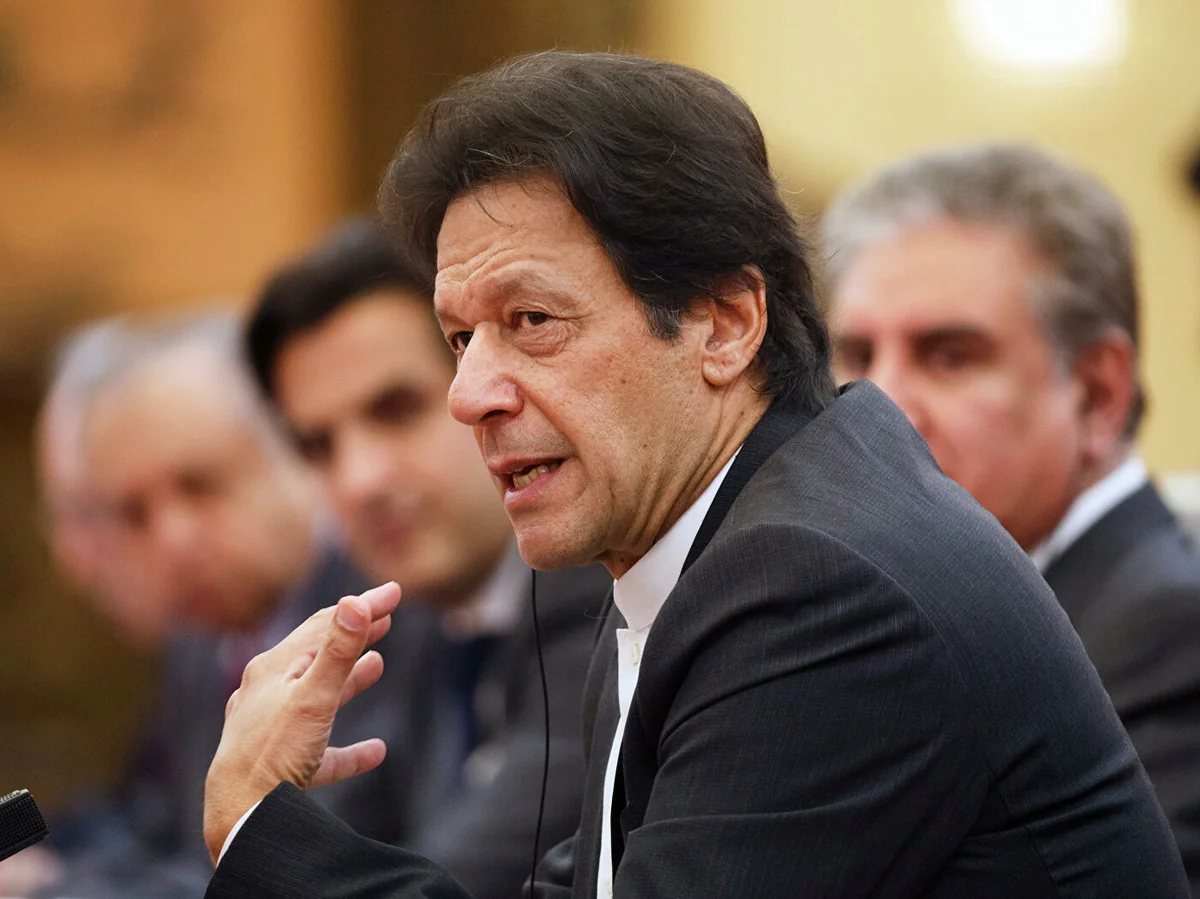 Imran Khan blames India for stock exchange attack