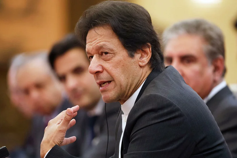 Imran Khan blames India for stock exchange attack