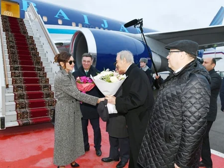 First Vice-President Mehriban Aliyeva visiting Russia