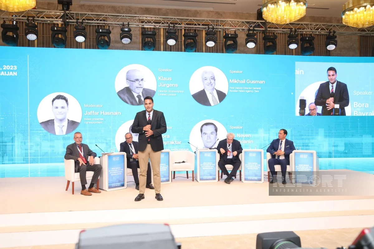 Şuşa Qlobal Media Forumunda ikinci sessiya başlayıb
