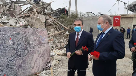 Посол Беларуси в Азербайджане находится в Гяндже